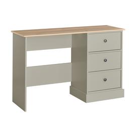 Argos Home Kensington 3 Drawer Dressing Table - Grey