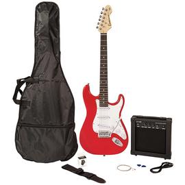 Encore Blaster E60 Full Size Electric Guitar Pack - Red