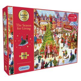 Gibsons Christmas Limited Edition 1000 Piece Jigsaw Puzzle