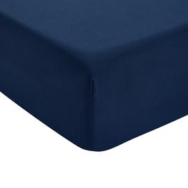 Home Essentials Soft Touch Plain Fitted Sheet