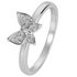 Revere Sterling Silver Cubic Zirconia Butterfly Ring