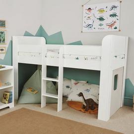 Great Little Trading Company Paddington MidSleeper Bed-White