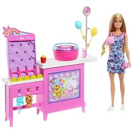 Beach Detectives Barbie Malibu Doll Cotton Candy Playset
