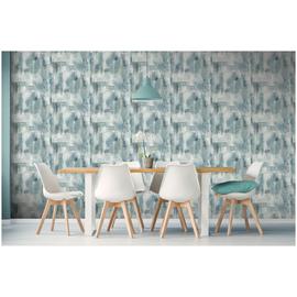Arthouse Esselle Painterly Pattern Wallpaper - Blue