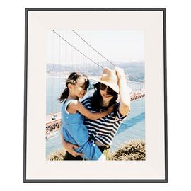 AURA Aspen 12 Inch Digital Photo Frame - Ink with Paper Mat
