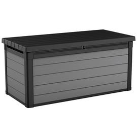 Keter Premier 570L Outdoor Garden Storage Box - Grey