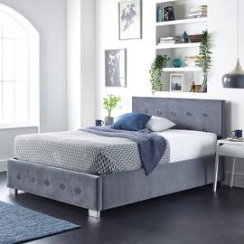 Aspire Side Lift Linen Ottoman Bed