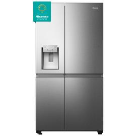 Hisense RS818N4TIC American Fridge Freezer - S/Steel
