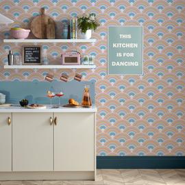 Envy Curve Sky Themed Wallpaper - Multicoloured