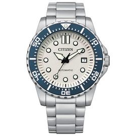 Citizen Men's White Dial Stainless Steel Watch