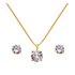 Revere 9ct Gold Plated Silver Pendant & Earring Set