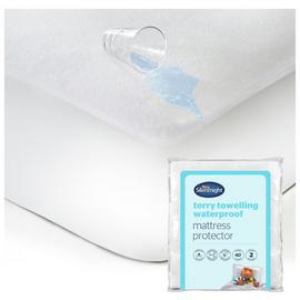 Silentnight Waterproof Terry Towelling Mattress Protector