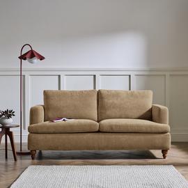 Habitat Matilda Fabric 3 Seater Sofa - Mink