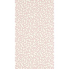 Harlequin Wiggle Rose Quartz Pink Wallpaper