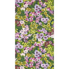 Harlequin Wildflower Meadow Emerald Green Wallpaper