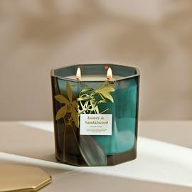 Habitat Medium Multi Wick Candle - Honey & Sandalwood