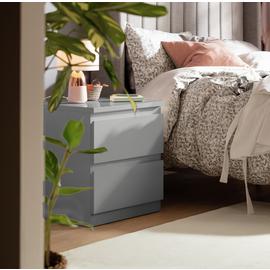 Argos Home Jenson 2 Drawer Bedside Table