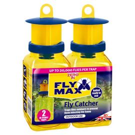 Zero In Fly Catcher Twin Pack