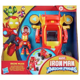 Marvel Iron Man 2-in-1 Mech Suit & Vehicle Figure