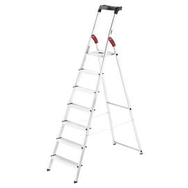 Hailo L60 7 Tread Aluminium Safety Step Ladder