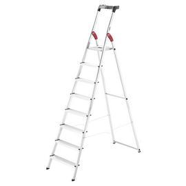 Hailo L60 8 Tread Aluminium Safety Step Ladder