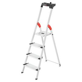 Hailo 4 Tread Aluminium Safety Step Ladder
