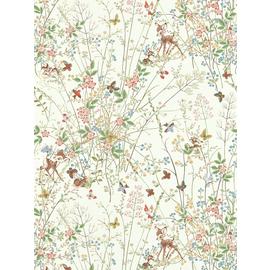 Sanderson Disney Bambi Sugared Almonds Wallpaper
