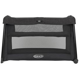 Graco FoldLite LX Cot with Bassinet - Midnight
