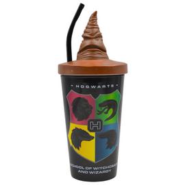 Hox Harry Potter 3D Sorting Hat Lid Travel Tumbler - 450ml