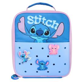 Disney Stitch Lunch Bag With Charm