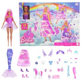Barbie Advent Calendar with Fashion Doll & 24 Surprise Toy