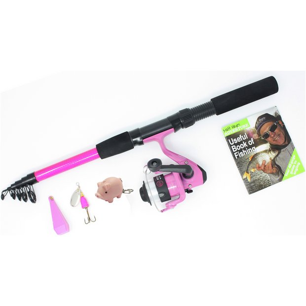 Buy Matt Hayes Adventure Piggsy 6ft Kids Fishing Rod Reel Set Fishing Rods And Poles Argos