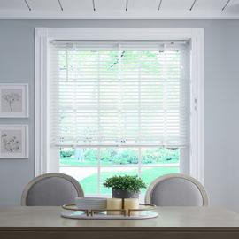 Little Black Book Basswood White Venetian Blind