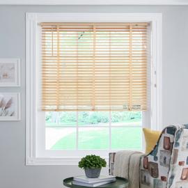 Little Black Book 50mm Venetian Blind - Natural - 70x160cm