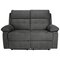 Argos Home June 2 Seater Fabric Recliner Sofa - Charcoal