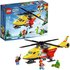 LEGO City Vehicles Ambulance Toy Helicopter Playset - 60179