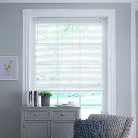 Little Black Book Basswood White 25mm Venetian Blind - 90cm