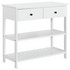Argos Home 2 Drawer Console Table - White