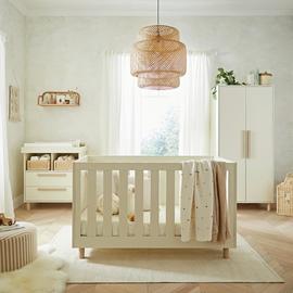 Cuddleco Harper 3 Piece Nursery Furniture Set - Cream