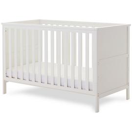 Obaby Evie Mini Cot - White