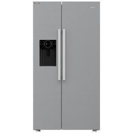 Hotpoint HPG2 6573W XP4UK American Fridge Freezer - Silver