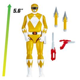 Mighty Morphin PowerRangers AutoMorphin Yellow ActionFigure