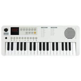 Axus Mini 37 Key Portable Electronic Keyboard - White