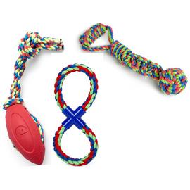 Summer Fun Tug and Pull Dog Rope Toy