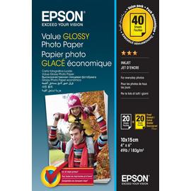 Epson 10x15 Gloss Photo Paper - 40 Sheets