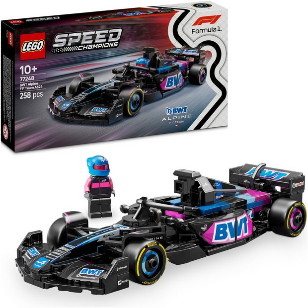 Buy LEGO Speed Champions BWT Alpine F1 Team A524 Race Car 77248
