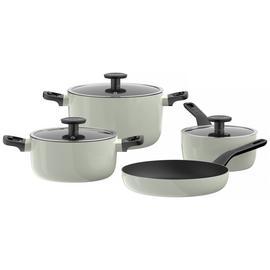 BergHOFF 4 Piece Glints Cookware Set - Sage Green