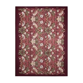 Habitat x Morris & Co. Strawberry Thief Throw - 200x150cm