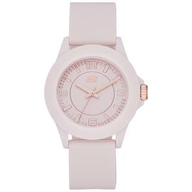 Skechers Rosencrans Nude Colour Silicone Strap Analog Watch