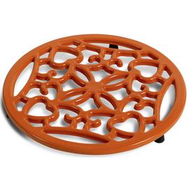 Habitat cast iron trivet cream
